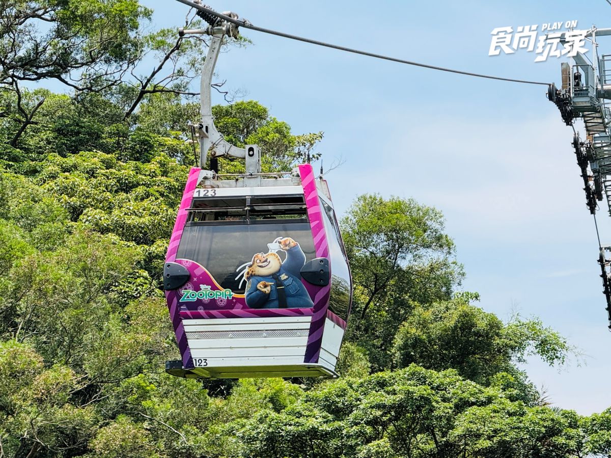 《動物方城市》出沒貓空纜車！必搶茱蒂、尼克等比例公仔車廂，逛周邊快閃店