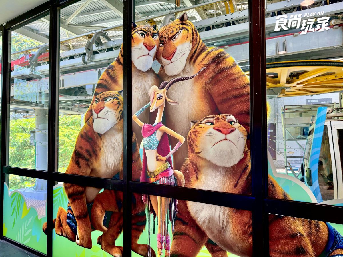 《動物方城市》出沒貓空纜車！必搶茱蒂、尼克等比例公仔車廂，逛周邊快閃店