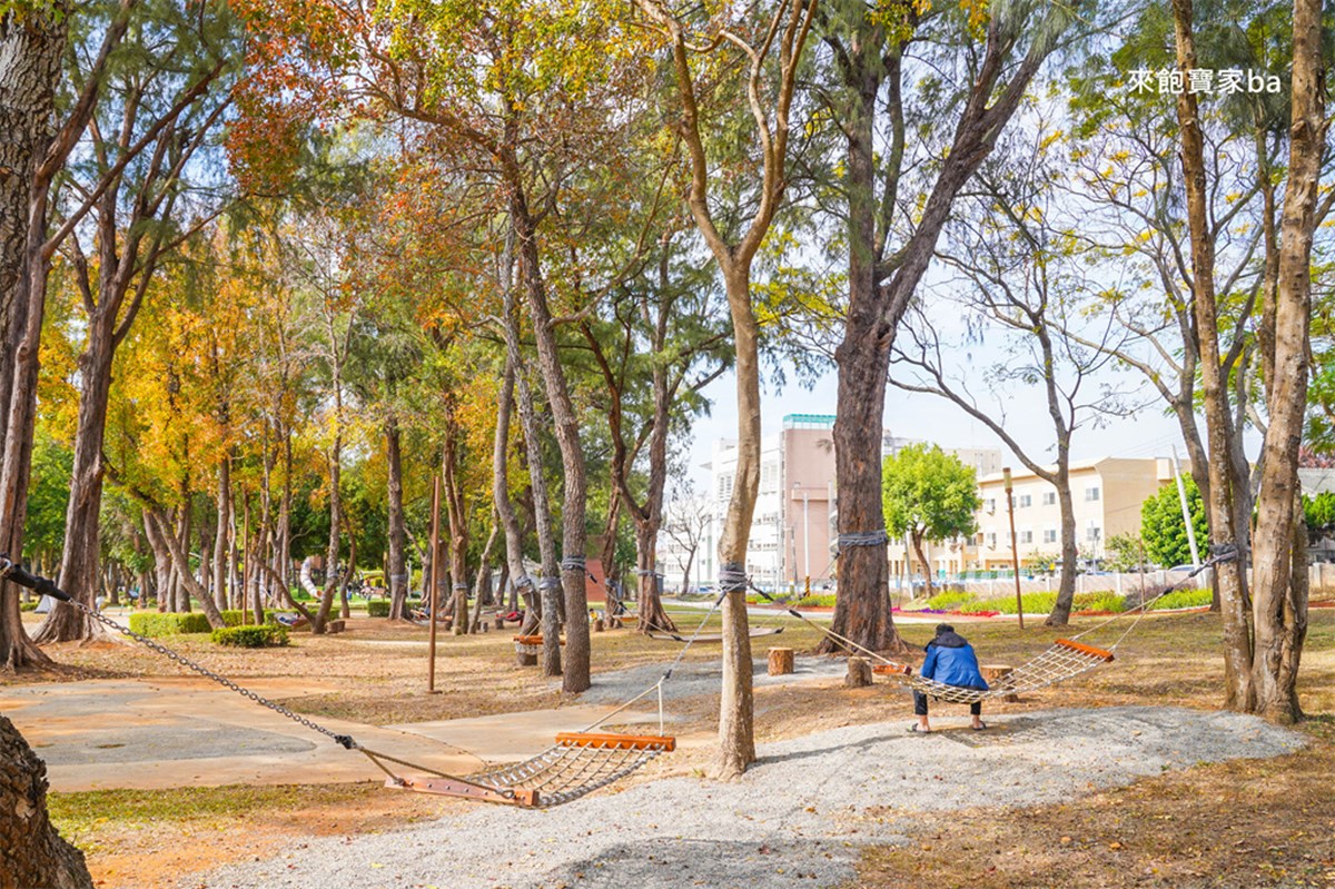 全台最大「搖籃遊戲場」免費玩!31座吊床、樹洞溜滑梯,森林系公園超放電 全台最大「搖籃遊戲場」免費玩!31座吊床、樹洞溜滑梯,森林系公園超放電