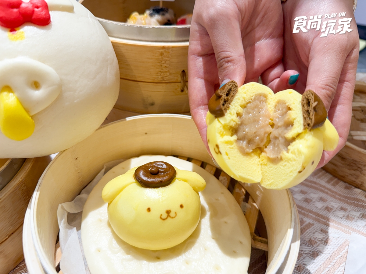 點點心豬仔包變盲盒！Hello Kitty、布丁狗、酷企鵝美食隨機吃，滿額贈盲卡包
