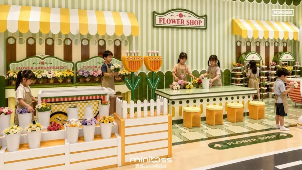 暑假兒童職業體驗城！1300坪沉浸式角色扮演：拆彈專家、奶茶店員、壽司師傅