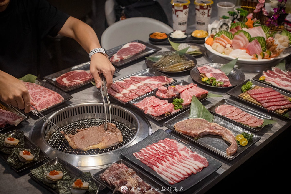 免費送海膽干貝！最強燒肉吃到飽超狂新菜單，A5和牛、生魚片山、手搖無限點
