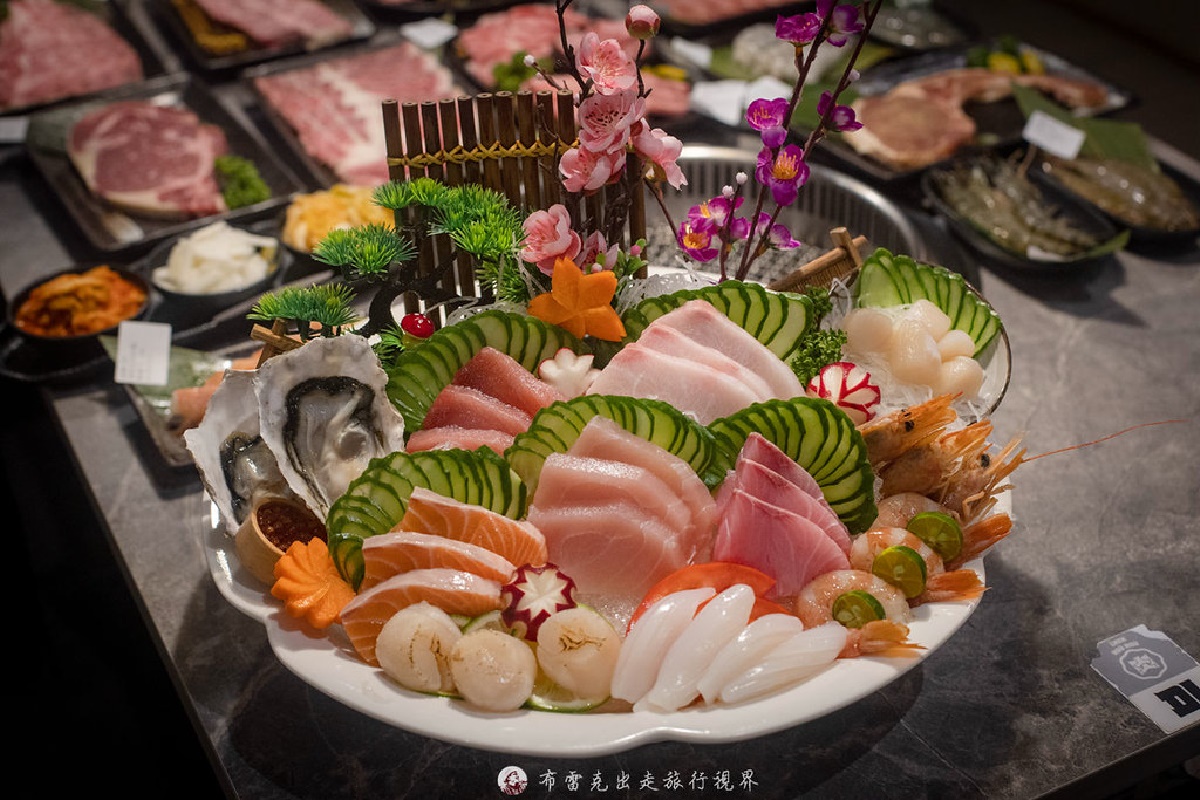 免費送海膽干貝！最強燒肉吃到飽超狂新菜單，A5和牛、生魚片山、手搖無限點
