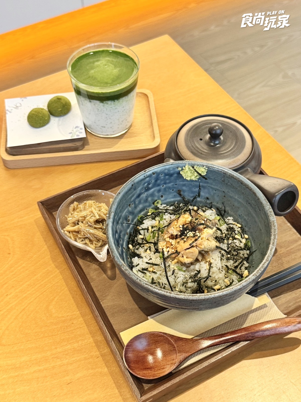 抹茶控的一日大稻埕！５站喝台日手刷茶、逛百年雜貨、老宅吃整桌抹茶甜點
