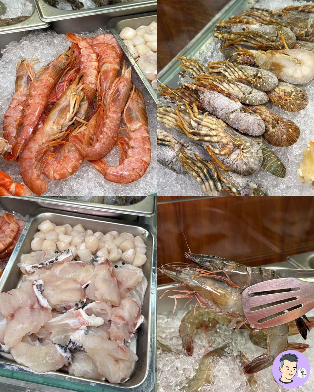 海鮮控必衝燒肉吃到飽！鱈場蟹、小青龍、天使紅蝦無限續，２人送日本A5和牛
