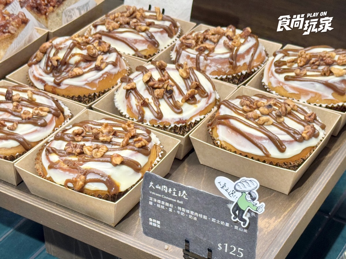 東區216巷爆紅「歐風麵包店」開箱！100公分巨木麵包、火山肉桂捲，價格優惠看這