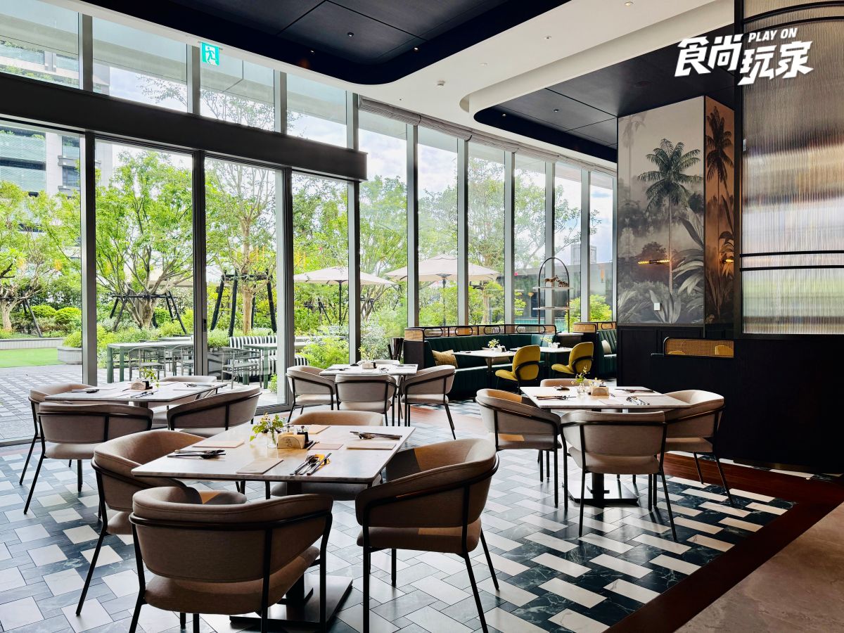 新北最美飯店天花板！新開幕「板橋馥華艾美酒店」開箱，雨林花園享受吃到飽