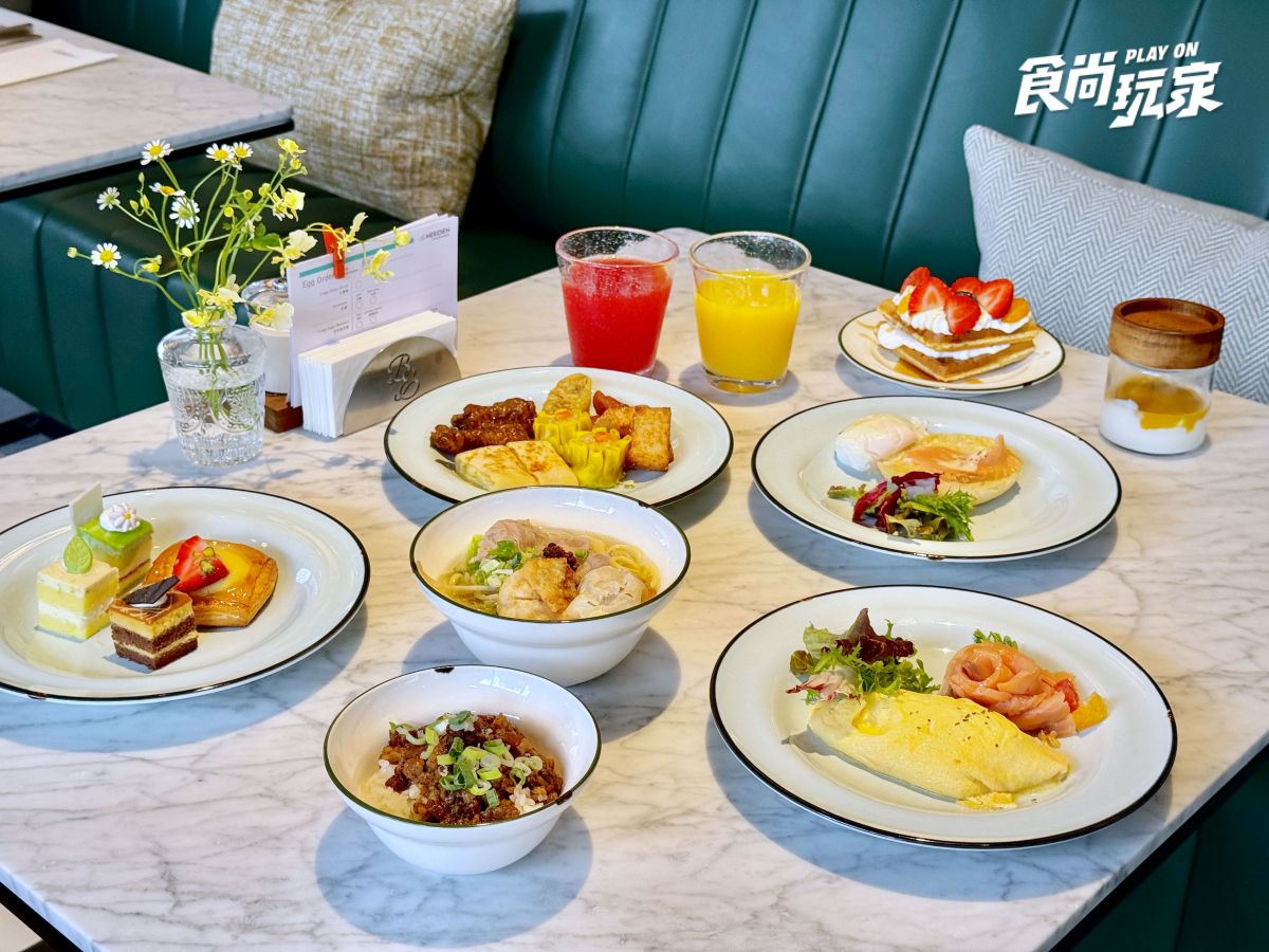 新北最美飯店天花板！新開幕「板橋馥華艾美酒店」開箱，雨林花園享受吃到飽