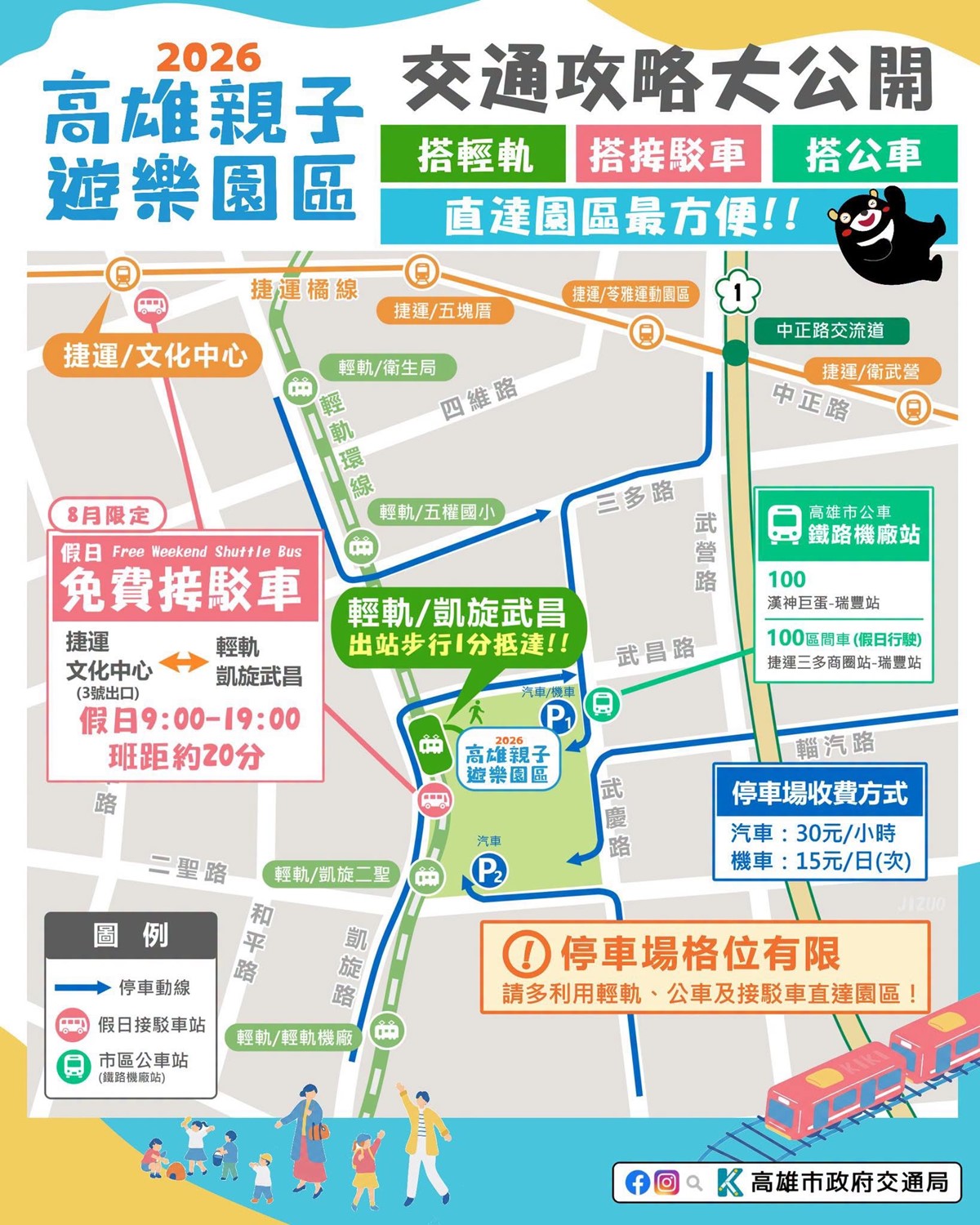 30項設施免費玩!高雄親子遊樂園區8/8開幕,加碼推出氣墊水樂園、美食市集 30項設施免費玩!高雄親子遊樂園區8/8開幕,加碼推出氣墊水樂園、美食市集