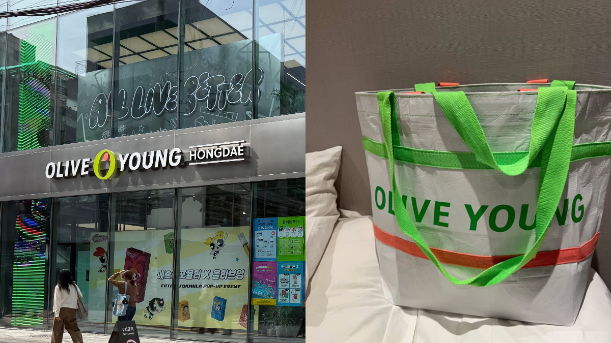 Olive Young購物袋爆紅！台幣68元另類伴手禮，一年半狂賣178萬個成旅韓必買