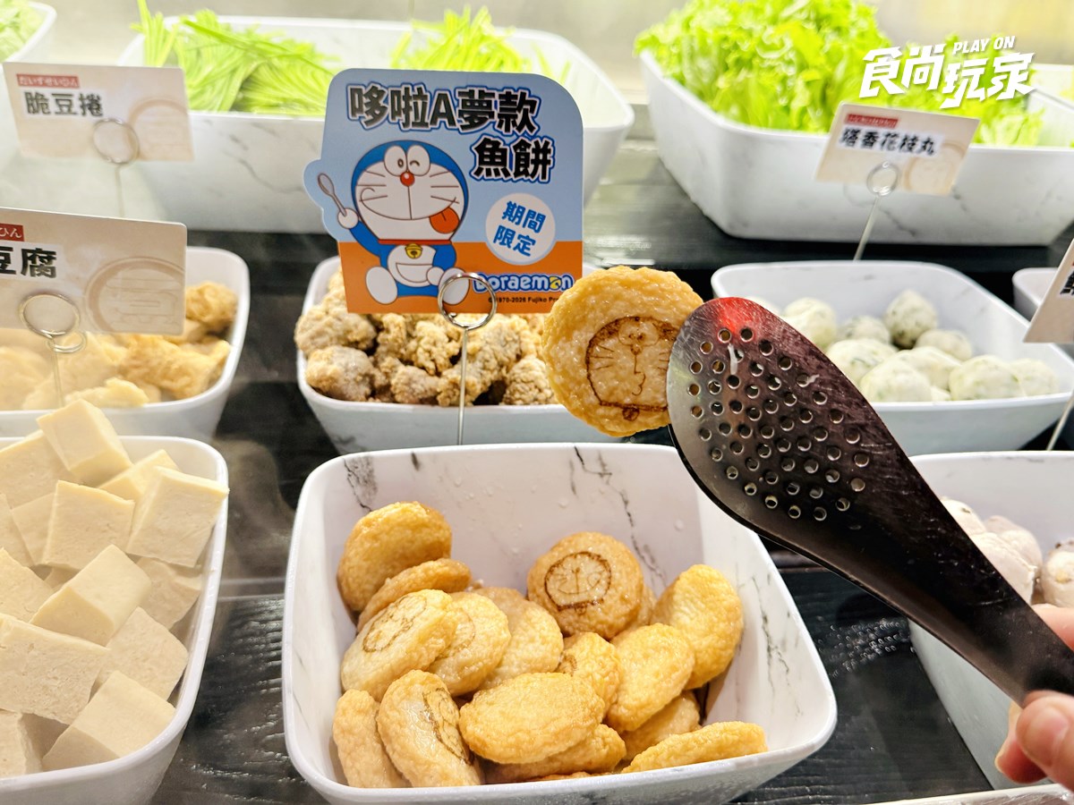 「王品Ｘ哆啦A夢」超萌聯名！458元起吃到飽，70款自助吧、鯛魚燒霜淇淋暢吃