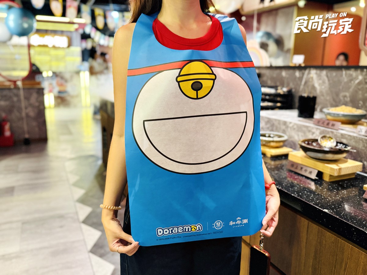 「王品Ｘ哆啦A夢」超萌聯名！458元起吃到飽，70款自助吧、鯛魚燒霜淇淋暢吃