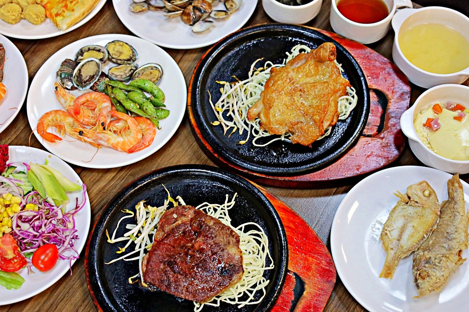 自助吧才是本體!桃園人氣牛排館399元披薩、海鮮、熱炒吃到飽,壽星享75折 自助吧才是本體!桃園人氣牛排館399元披薩、海鮮、熱炒吃到飽,壽星享75折