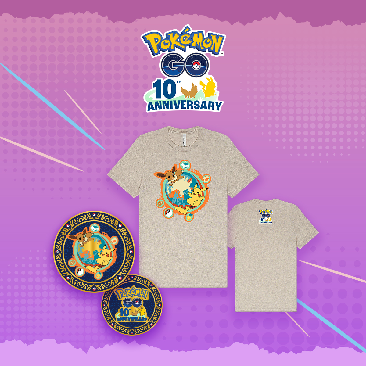 《Pokémon GO》10週年展登場！超夢、明信片免費送，精靈球悠遊卡這天開賣