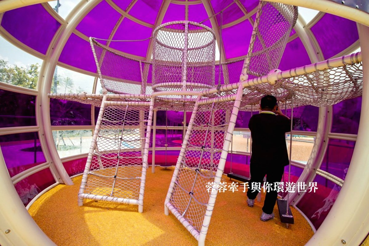 全新「太空主題公園」免費玩！２層樓火箭滑梯、飛碟星球太狂，4500坪超放電