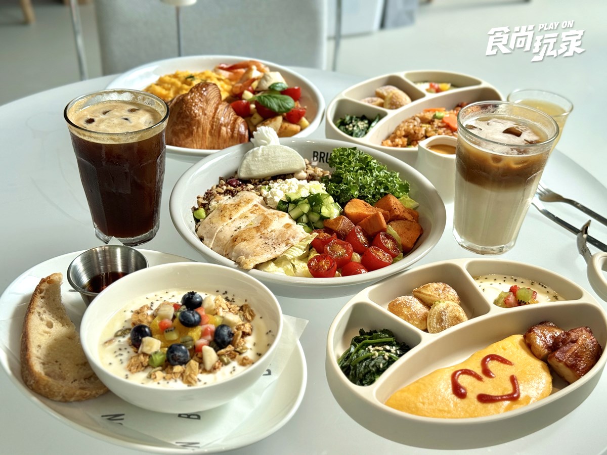 「BRUN早午餐」插旗林口！118坪綠意超好拍，230元兒童餐、田馥甄愛店酸種