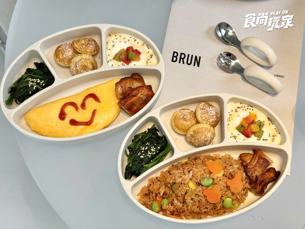 「BRUN早午餐」插旗林口！118坪綠意超好拍，230元兒童餐、田馥甄愛店酸種