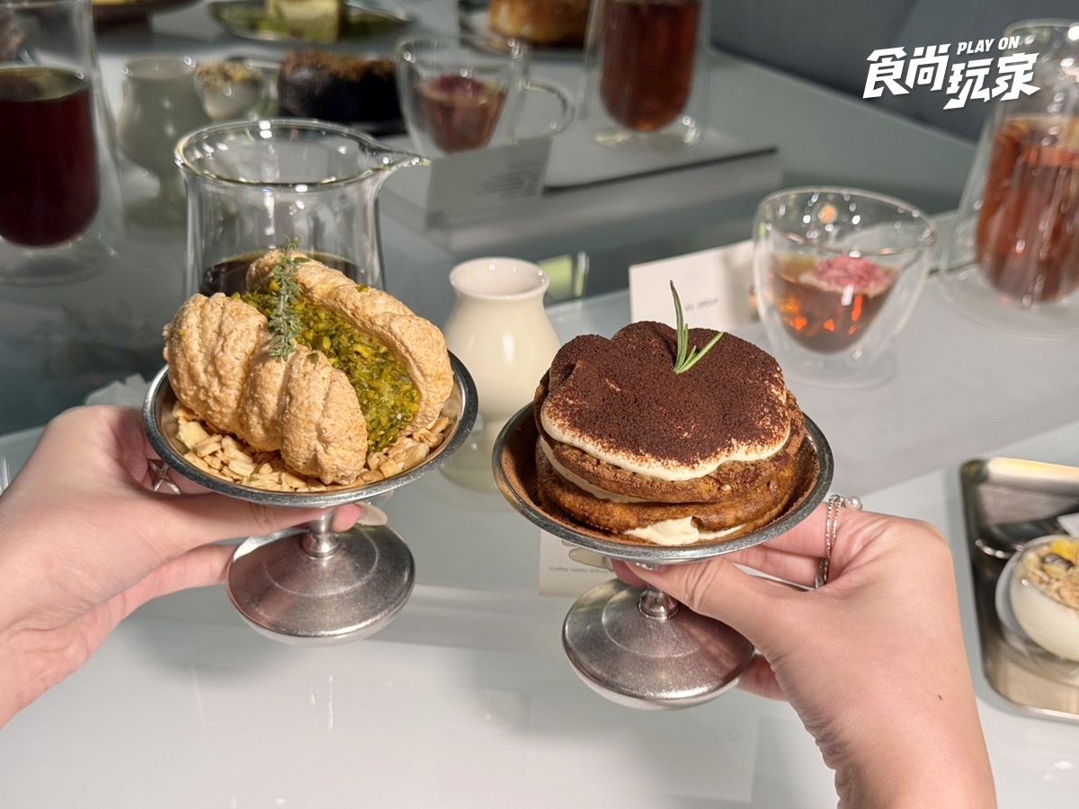 爆紅高空咖啡新作！KA COFFEE進駐微風信義，開心果甜點、精品咖啡大推