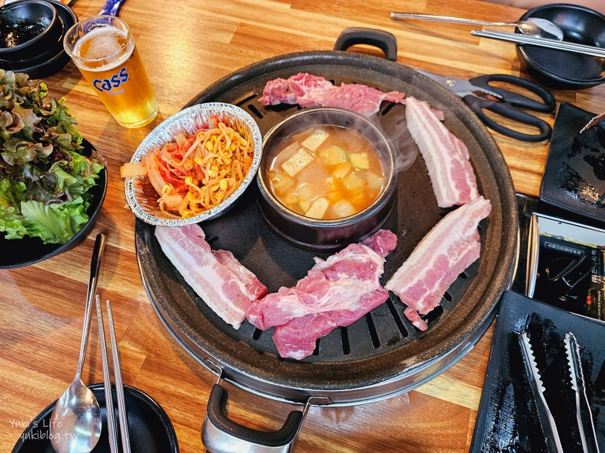 韓國人氣燒肉吃到飽推薦！免400元無限吃豬五花、泡菜，順遊最新夜景秘境