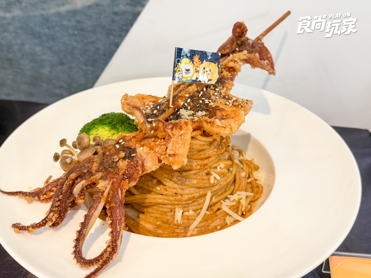 免費送造型磁鐵！NU PASTA與林聰明推聯名菜單，台味義大利麵、鹽酥雞必吃