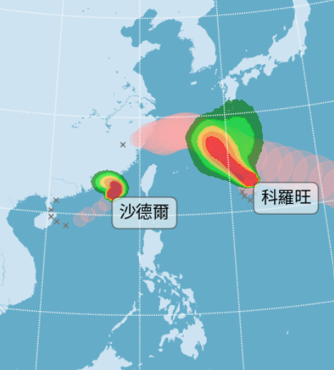 北半球罕見６颱共舞！沙德爾颱風靠近「雨連炸３天」，直到這天才轉晴