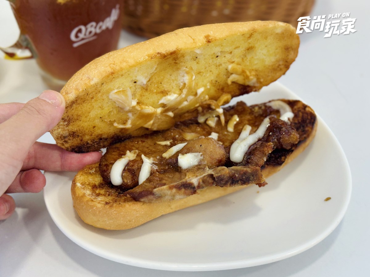 「Q Burger」開賣港點！50元起爽吃菠蘿油、豬扒包、凍檸茶，連７天買一送一