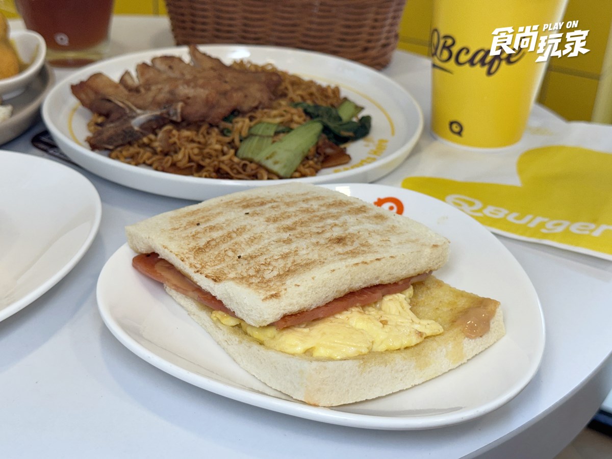 「Q Burger」開賣港點！50元起爽吃菠蘿油、豬扒包、凍檸茶，連７天買一送一