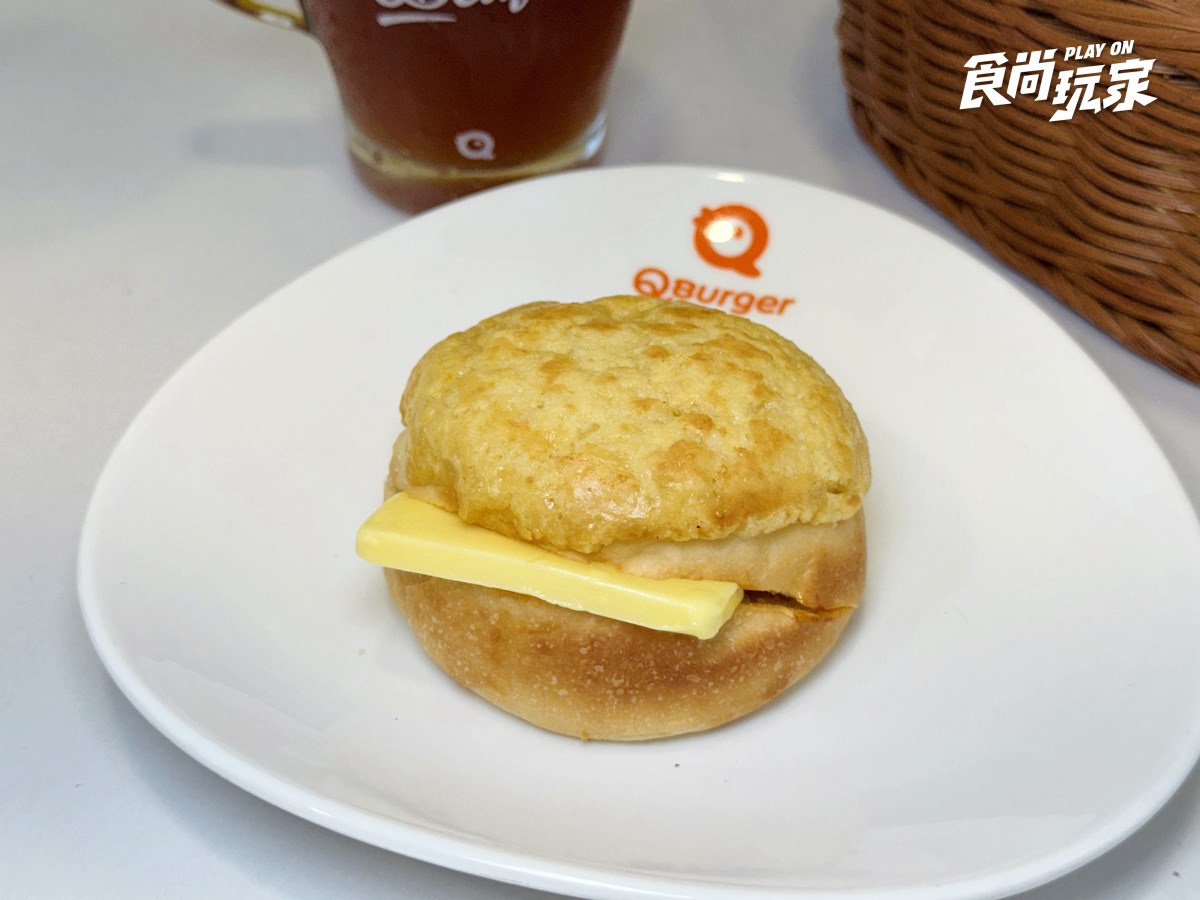 「Q Burger」開賣港點！50元起爽吃菠蘿油、豬扒包、凍檸茶，連７天買一送一