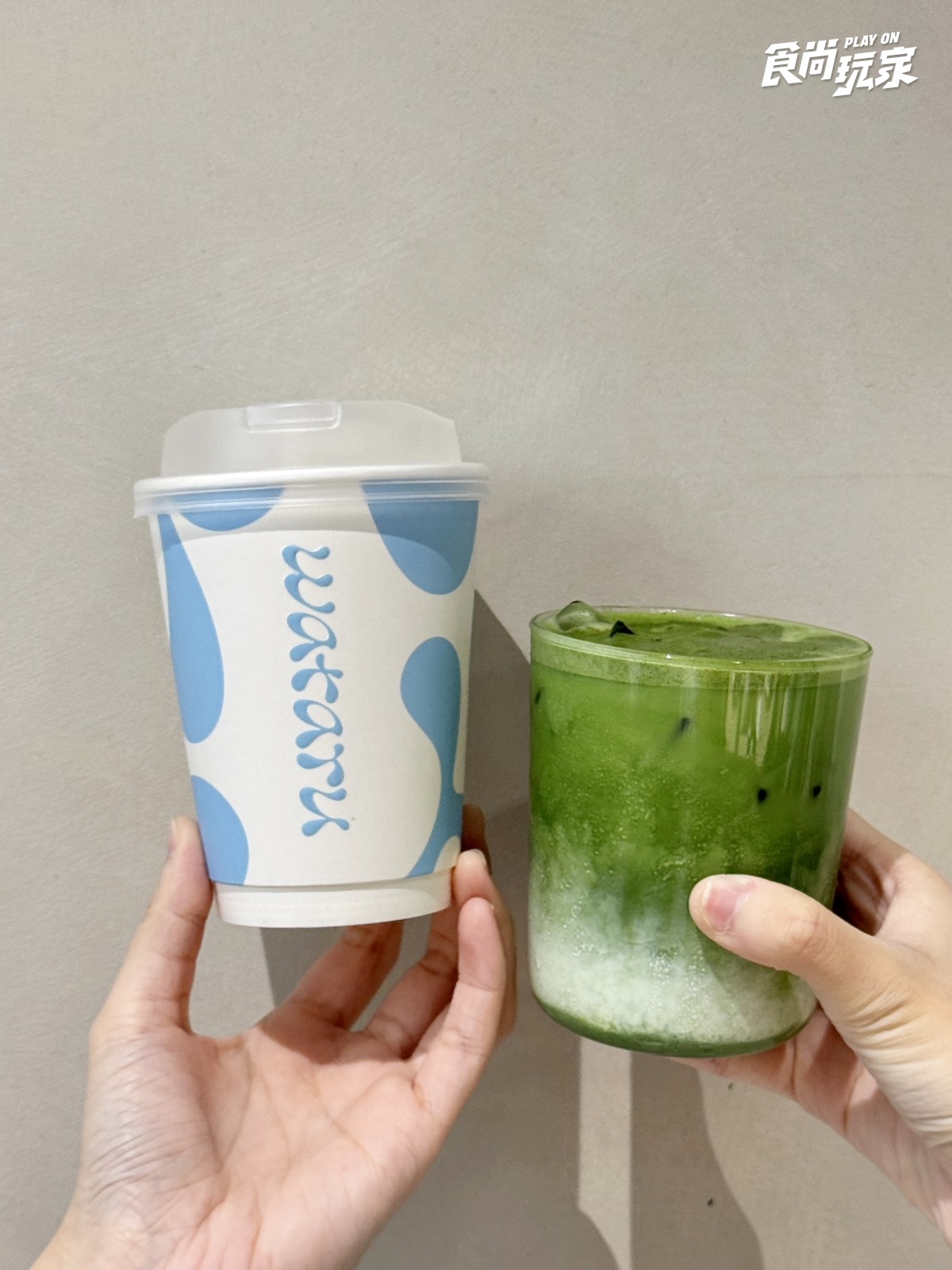 抹茶控爽喝買一送一！松菸人氣和茶店推「蘋果抹茶」，全球首款自動刷茶碗亮相