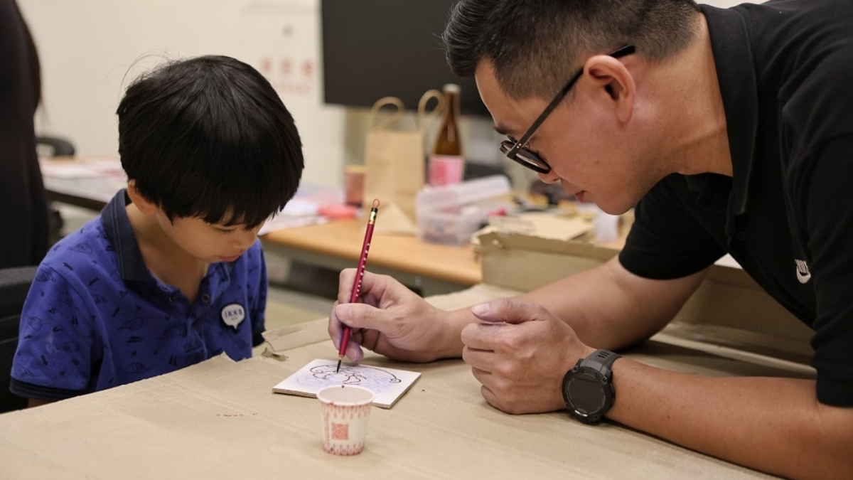 桃園免費親子景點！廟宇變身互動遊樂場，用積木「自己蓋一座廟」、DIY金蝙蝠
