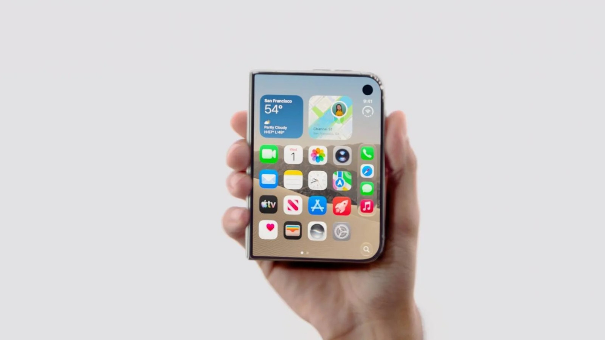 蘋果首款摺疊機iPhone Duo登場！18 Pro酒紅、冰川藍新色一次看，AI、續航升級