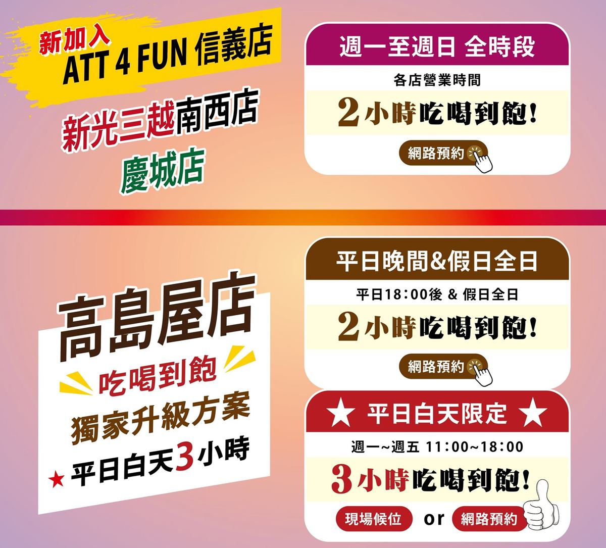 「鳥貴族吃到飽」再＋１！899元百款串燒、炸物無限吃，免費延長３小時