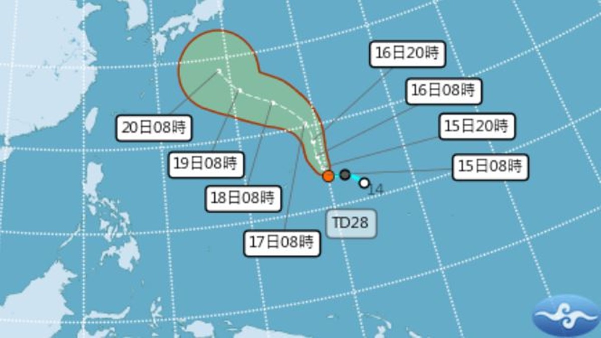 ３地區慎防大雨！準颱風杜鵑最快今生成，最新路徑、對台影響一次看