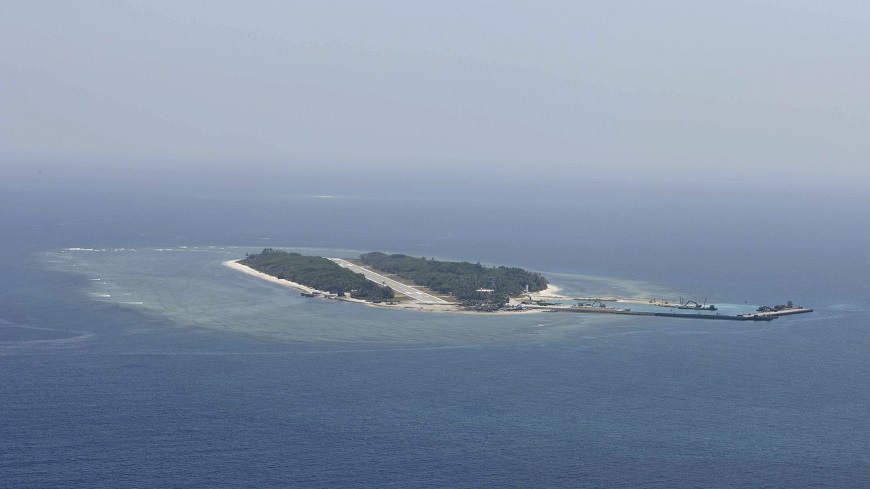 南海仲裁案將太平島判定為礁岩，不能享有200海里專屬經濟區。圖／達志影像美聯社