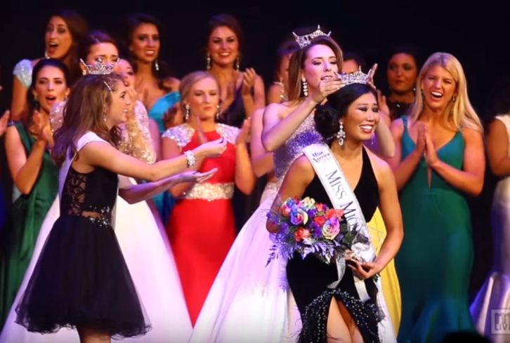 圖／翻攝自Ariana Quan crowned Miss Michigan 2016 Youtube 