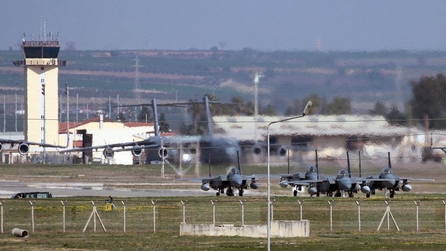 外媒傳有人在土耳其吉爾利克空軍基地策動新政變。圖為吉爾利克空軍基地／達志影像美聯社
