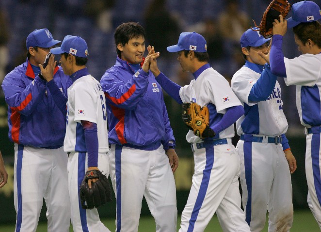 韓國曾兩度闖進世界棒球經典賽（WBC）4強。資料照／達志影像／美聯社