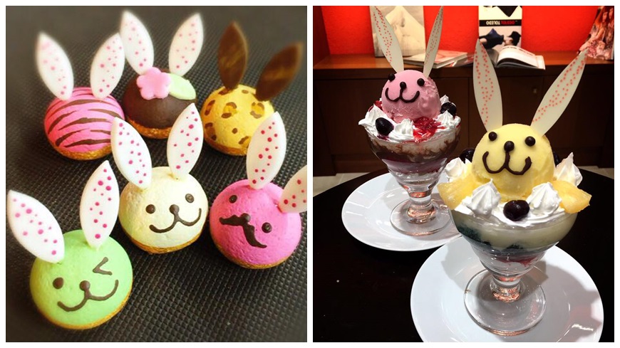 位在東京原宿的「Nicolas HOUSE」甜點店很受歡迎，這是一家以兔子為主題的甜點店。