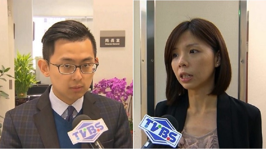 媒體報導傳出卓冠廷(左)已赴洪慈庸(右)家中提親成功，雙方將在年底完婚。圖／TVBS資料畫面