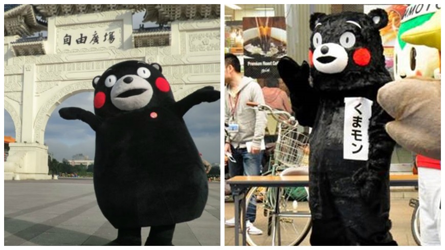 超人氣的日本九州熊本縣吉祥物「熊本熊」近日被爆出第一代又高又瘦的模樣，和現在的樣子相距甚遠，還曾經把小朋友嚇哭過。
