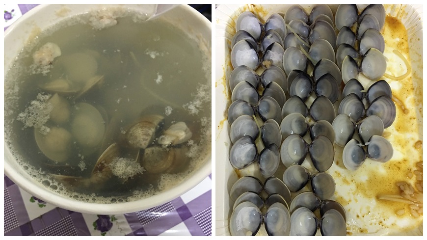 有網友分享「爆炸蛤蜊湯」，滿滿一碗湯，數一數竟有31顆，價格只要30元，被大讚佛心價格。