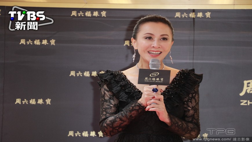 圖/達志影像TPG 劉嘉玲代言珠寶 保全吐媒體口水起衝突