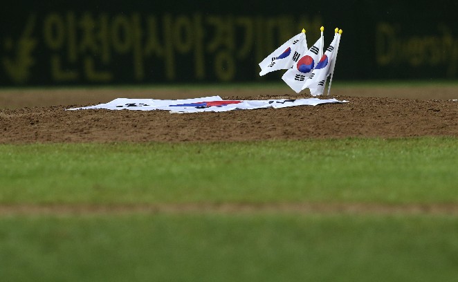 韓國隊在12強賽奪冠。資料照／達志影像／美聯社