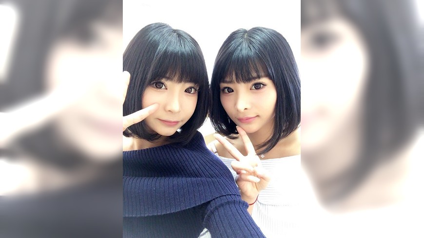 日本雙胞胎女星ららぴ與るるぴ坦承整形(圖／取自推特)