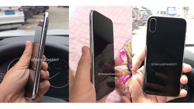 Benjamin Geskin先前曾流出疑似iPhone 8的樣品機照片曝光。翻攝自《9to5Mac》