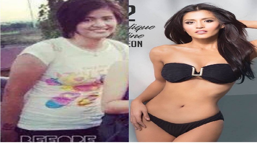 這名菲律賓選美佳麗，從80公斤成功減下22公斤，從胖妹變火辣正妹。(圖／翻攝自臉書)