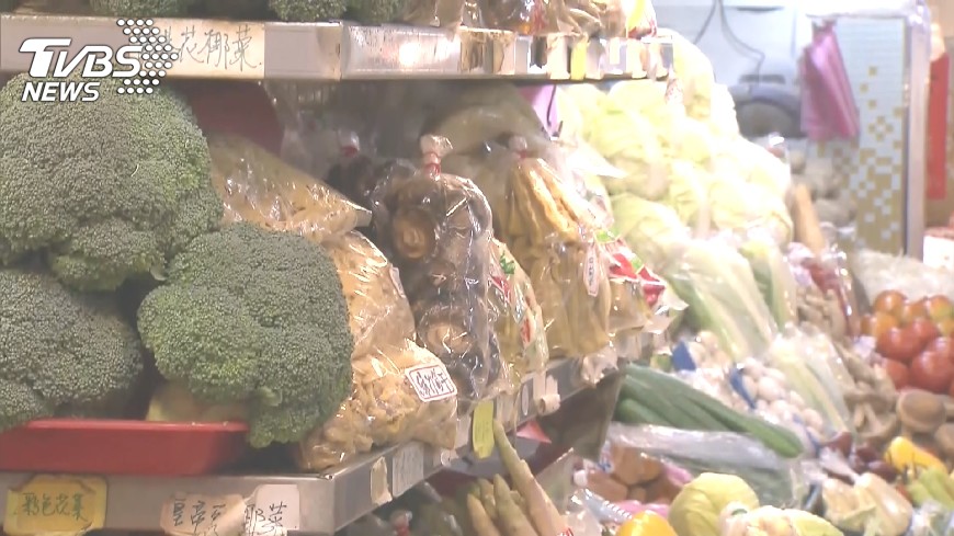颱風泰利接近 菜價聞風大漲逾3成