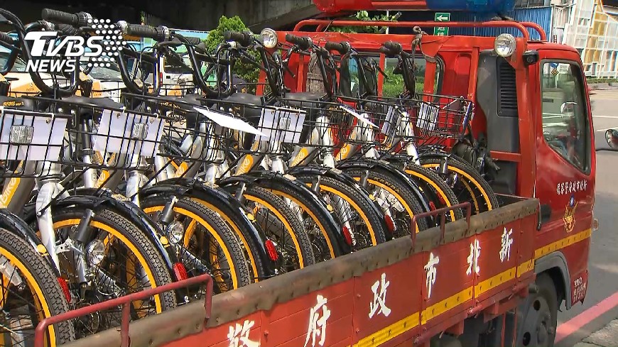 台北市取締違停oBike 拖吊57輛