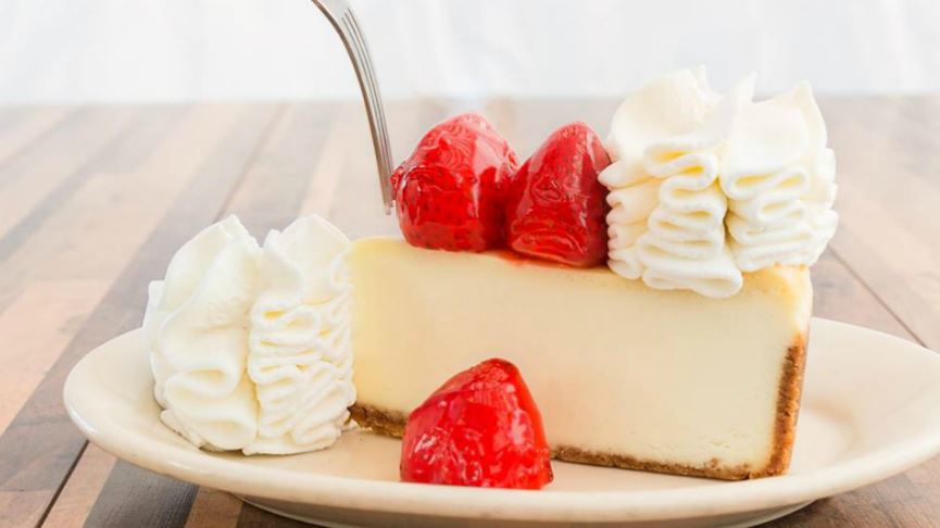 翻攝/The Cheesecake Factory臉書