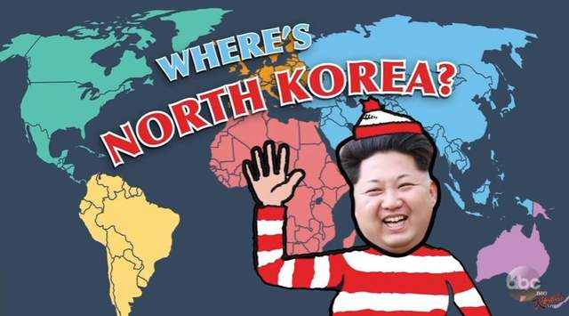 《Jimmy Kimmel Live!》隨機抽問美國民眾「北韓在哪裡」，結果大部分的民眾都不太曉得。圖／截圖自　YouTube  Jimmy Kimmel Live 